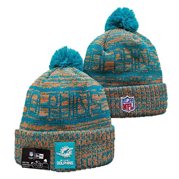Miami Dolphins 2025 Knit Hats 007